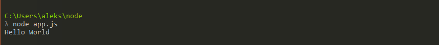 node-hello-world