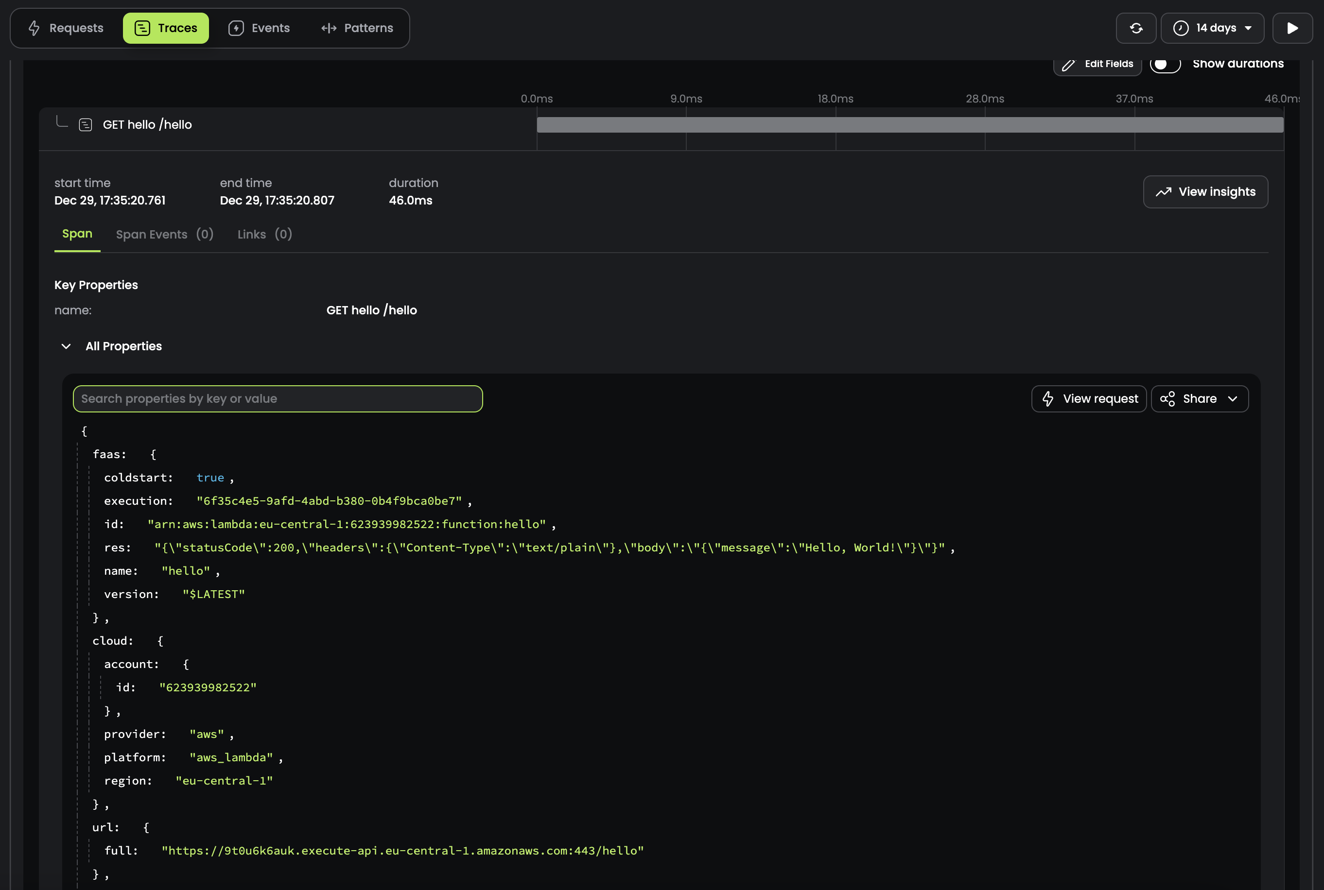 rezultat zbierania danych